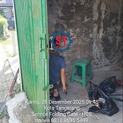 tukang service folding gate murah jakarta