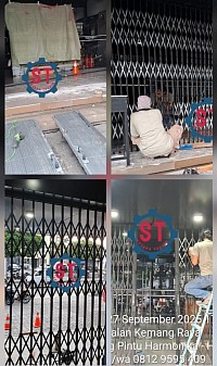 biaya service pintu harmonika murah terdekat jakarta